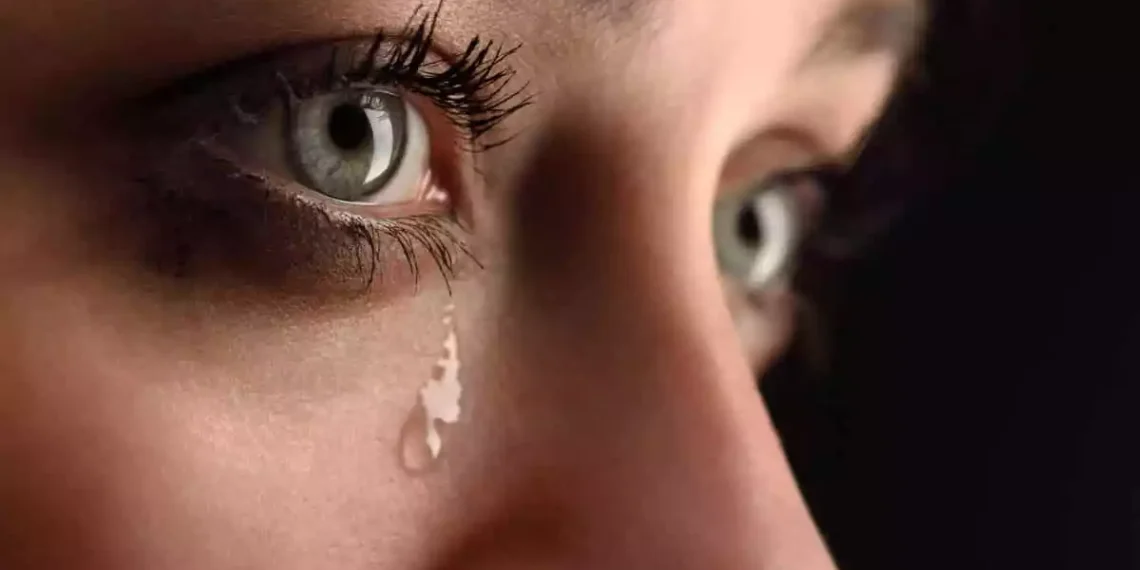 El lenguaje de las lagrimas al llorar